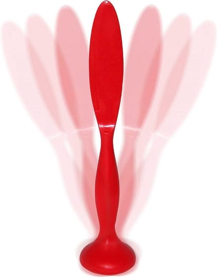 Smeer spatel/ spreader kunststof - Rood - I Genietti