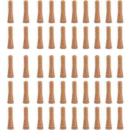 50 STUKS Plukvingers Pluimvee Haarverwijdering Rubberen Stok Vervanging voor Automatische Plukmachine beige