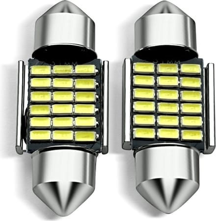 XEOD Lampen set – C5W 31 MM LED – 6000K Wit licht canbus – 2 stuks