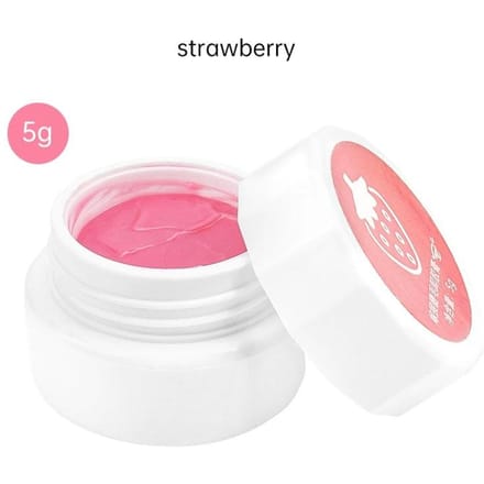 Professionele wimperlijmverwijderaar 5g Fruitsmaakverwijderaar Crème voor wimperextensionsverwijderaar Make-uptools