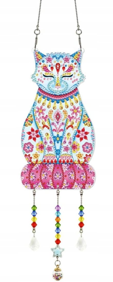 Diamond Painting - Serie - Raamdecoratie - 19cm Hoog - PVC en Hars