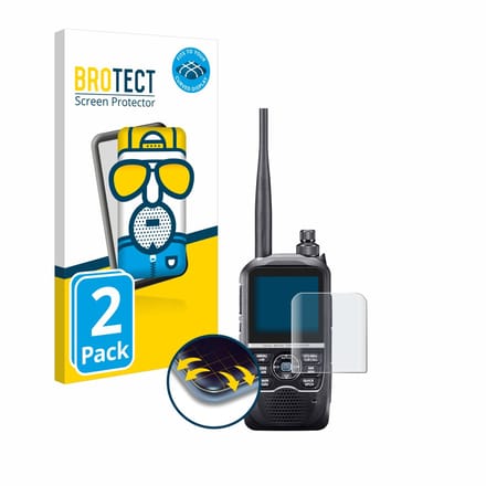 BROTECT - Screenprotector voor Icom ID-52E - Folie Beschermfolie matte volledig dekking 2 Stuks