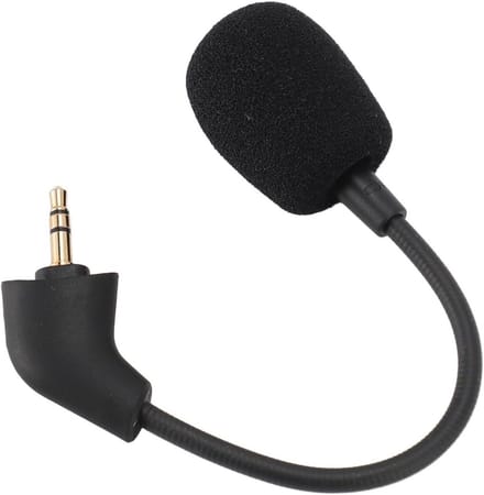Vervangende Microfoon - Headset Microfoon - Gaming Communicatie - Ruisonderdrukkend Ontwerp - 3.5mm Plug - Zwart