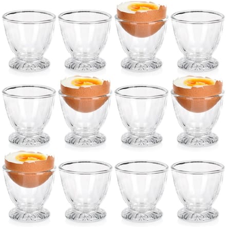 Eierdopje Glas 12 stuks - Eierdopjes - Eierdoppen