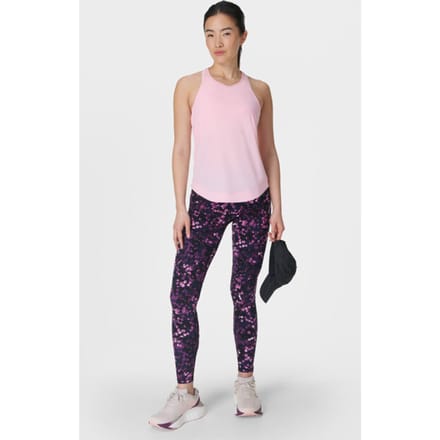 Sweaty Betty Breathe Easy Run Tank Top ROZE - Maat L
