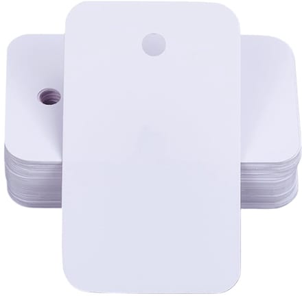 Waterdichte Verzendlabels - Beschrijfbare Plastic Labels - 200Stuks 3x5cm Wit