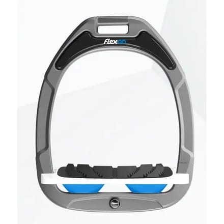 Verstelbare Grip Aluminium/Wit/Blauw Flex-On Green Composite
