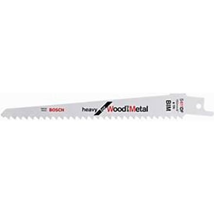 Zaagblad S 611 DF L.150mm B.19mm TPI 6 4,3mm 5 st./kaart