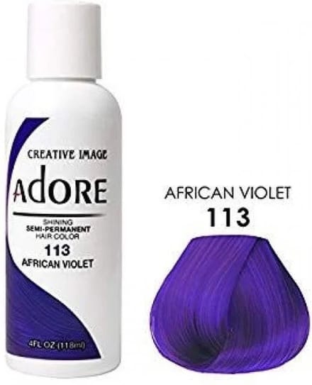Adore Semi-Permanent Hair Color - African Violet 113 118 Ml