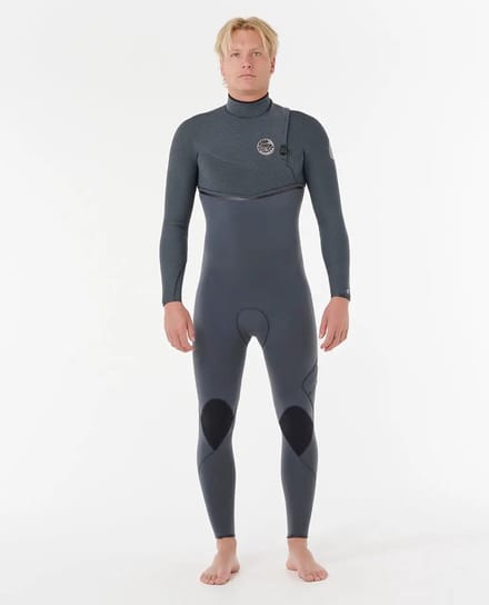 2026 Rip Curl Heren E-Bomb 4/3mm Ritssluiting-vrij Wetsuit - Ir