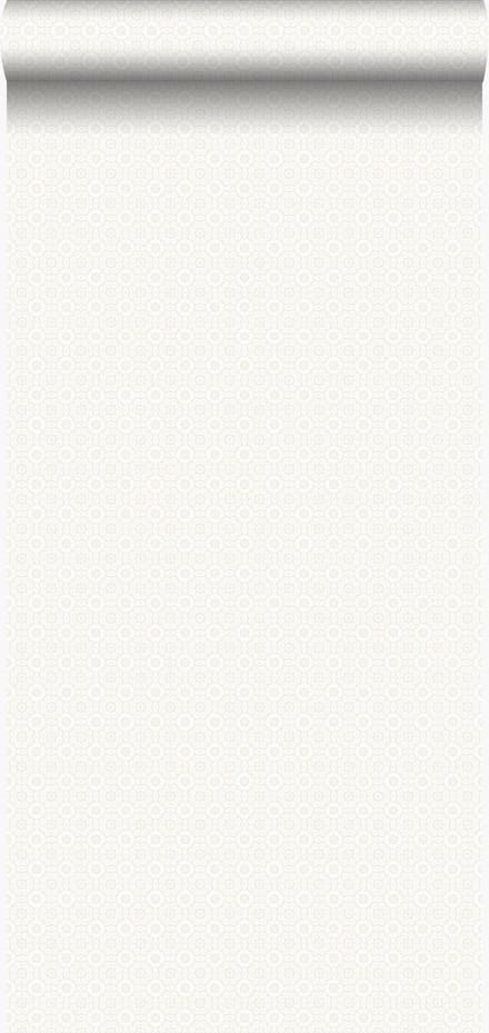 Origin Wallcoverings behang kant-motief zilver - 53 cm x 10.05 m - 346816