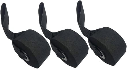 Deuranker Set - Trainingsband Houder - Thuis Trainen - Beschermt Deuren - 3 Stuks - Zwart