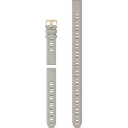 Garmin Quickfit 20 - Smartwatchbandje - Siliconen - Grijs