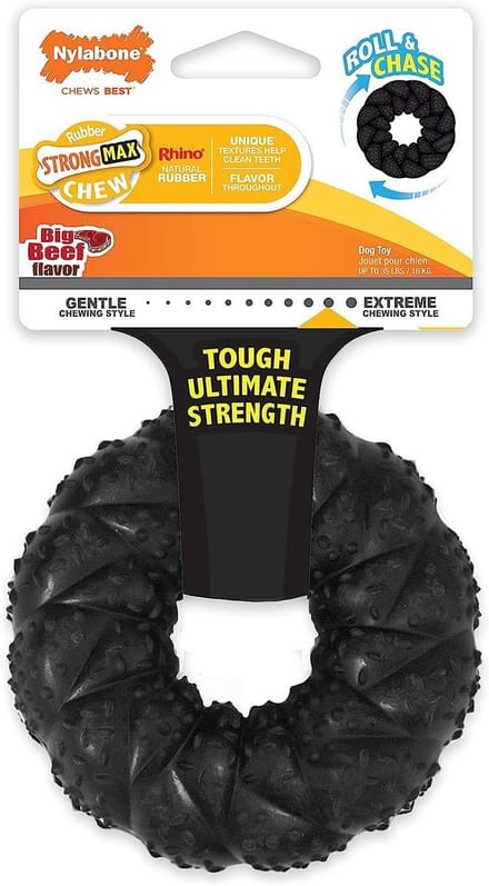 Nylabone Strong Max Kauwring Rund - Medium