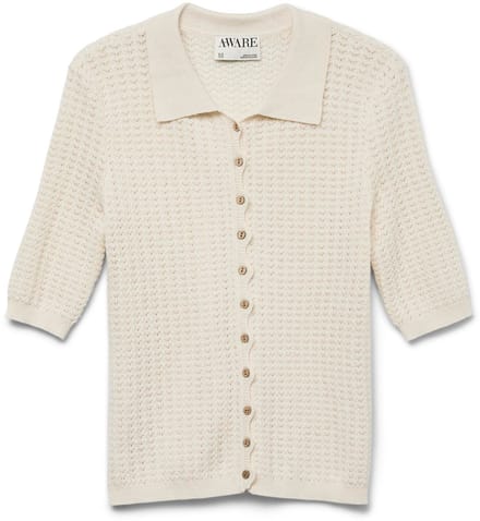 Vero Moda Panama Cardigan Beige M Vrouw