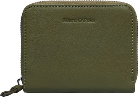 Marc O'Polo Portemonnee Ellis Zip Wallet Cedar Green Olijfgroen