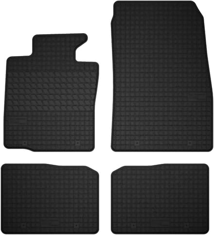 Wielganizator SolidTread – Auto Vloermat – Mini Paceman – Hatchback – Zwart – 4 Stuks