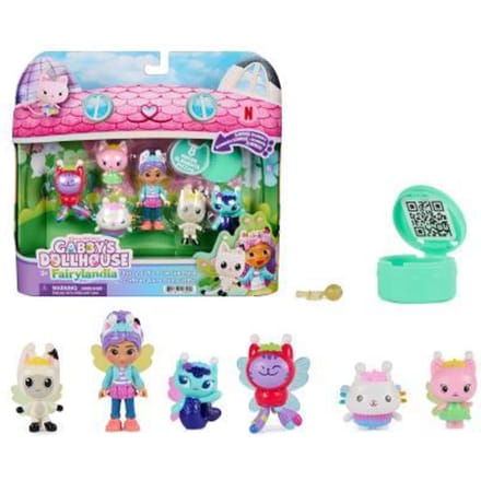 Gabby’s Poppenhuis Feeënlandia - Speelfigurenset met accessoire - 6-pack