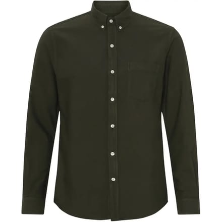 Overhemd Colorful Standard Organic hunter green