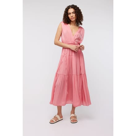 Knitted Nelly Dress Sugar Rose Größe: XS | Maxikleider Outlet | Damen | Rosa