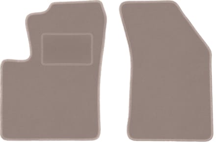 Beige voormatten voor: Chrysler Sebring III sedan (2007-2010)