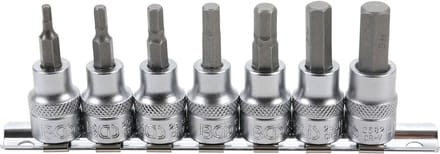 BGS Inbus Doppenset - 3 t/m 10 mm - 7 Delig - 3/8 Inch Aansluiting - BGS 5107