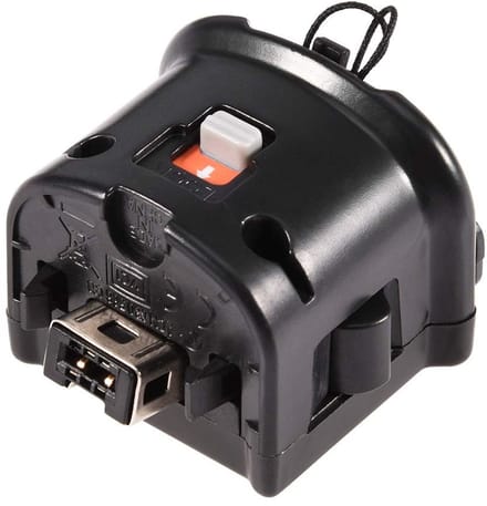Allecto - Motion Plus-adapter - Externe Afstandsbediening - Plug-and-play - Zwart - Sensorcontroller - Voor gaming - Motion Plus-sensor
