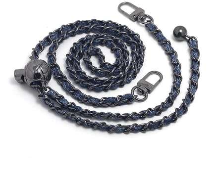 Lederen Vlecht - Dailygoods- Handtas Ketting Verstelbaar 120 cm
