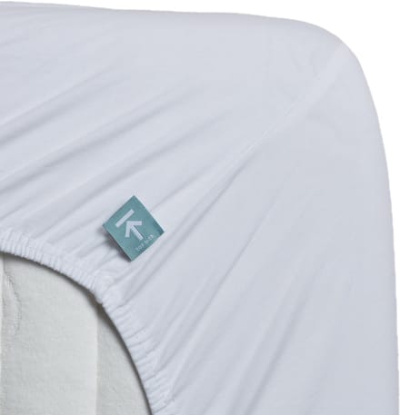 Beddinghouse - Jersey-stretch - Split-topper - Hoeslaken - 200x220 cm - Wit