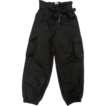 Pinko - Black Cargo Pant 110 F3PIJGPA227