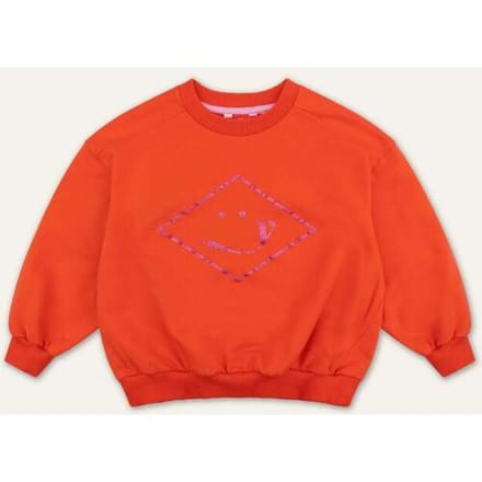 Oilily Hooray Sweater- maat110/5yr Fiery Rood
