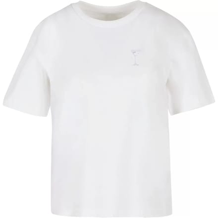 Dames-T-shirt Miss Tee Sip Smile