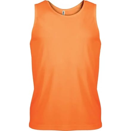 Herensporttop overhemd 'Proact' Oranje - M