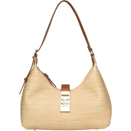 Steve Madden BovieS Medium Schoudertas Dames - Imitatieleer - Beige