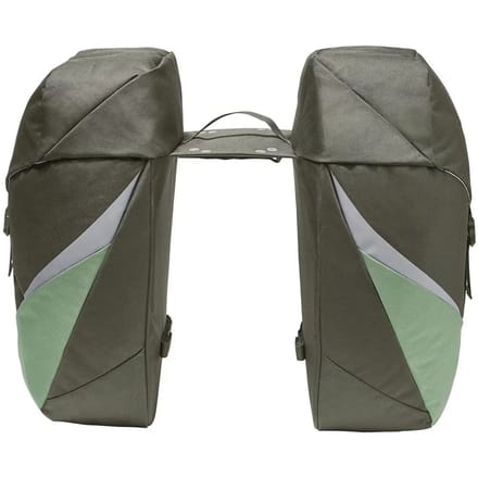 VAUDE / TwinRoadster / Fietstas / Enkele fietstas / Unisex / khaki / Waterdicht / >70% Recycled materiaal