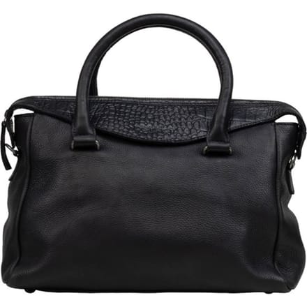 DSTRCT Raider Road Handtas Leer Zwart