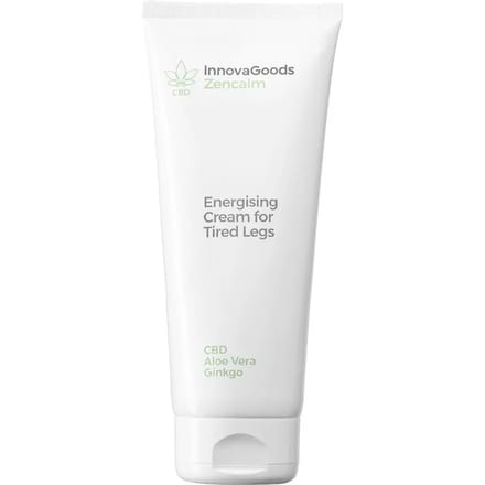 Energiegevende Crème voor Vermoeide Benen CBD Zencalm InnovaGoods 200 ml
