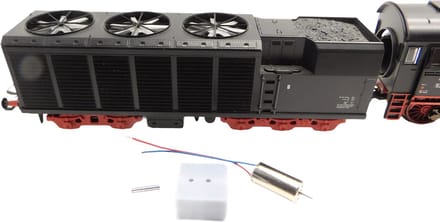 micromotor HMT009 motor ombouwset voor Märklin / Trix BR 52, BR 53 Fan / Lüfterantrieb