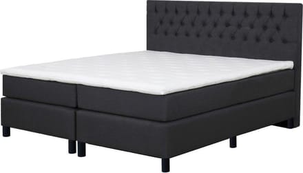 Boxspringset Vienna - 160x200 cm  - met Bonellvering matras + topdekmatras