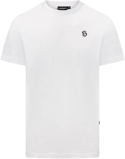Hooligan Streetwear T-shirt Casual Wit - Maat: M
