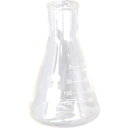 4 STUKS Erlenmeyer Kolven Borosilicaatglas 50ml 100ml 250ml 500ml Chemie Conische Kolven voor Laboratorium white