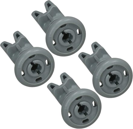 Bovenste Mand Wieltjes voor Vaatwasser (4 stuks, 24mm Diameter)
