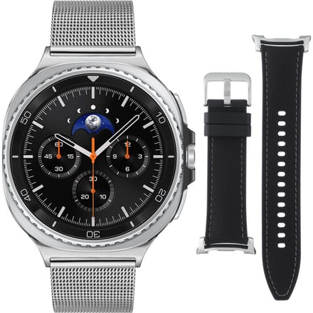 Samsung Special Edition Galaxy Watch 8 CLASSIC Zwart/Zilverkl Mesh 46mm