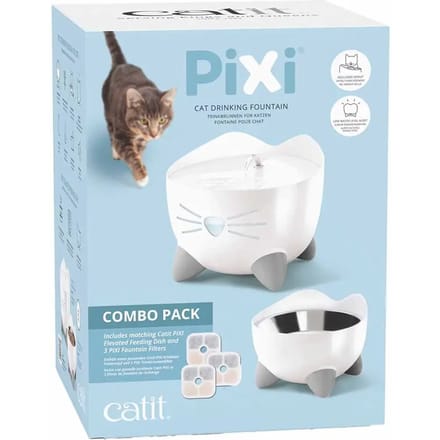 Waterfontein voor dieren Catit Pixi Combo Kit