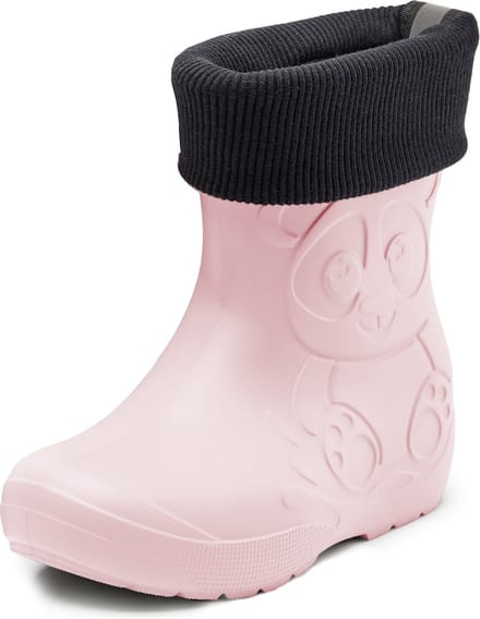 Ladeheid Kinder Regenlaarzen - Gevoerd en Waterdicht - EVA - LA-CA-Panda249 - Poederroze - 24/25