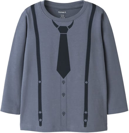 NAME IT - NMMRYDER LS TOP BOX - Jongens - Lange mouwen shirts - Maat 86
