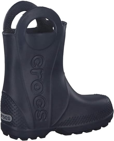 Crocs Shark Patch Rain Boot Navy Maat 33/34 US J2