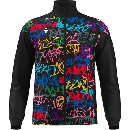 Macron Glory Prometheus Top Full Zip Heren - Zwart / Multicolor | Maat: 5XL