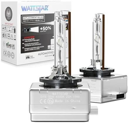 D1S 4300K Xenon Koplampen, 35W HID, Waterproof, Set van 2