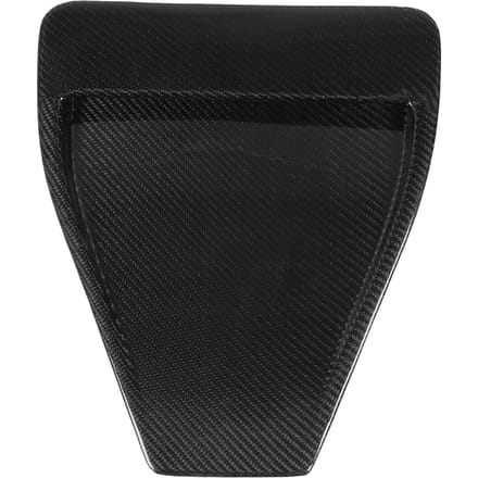 Motorkap Luchthapper Ventilatieafdekking Glanzend Zwart Koolstofvezel Vervanging voor Mitsubishi Lancer Evolution X EVO black